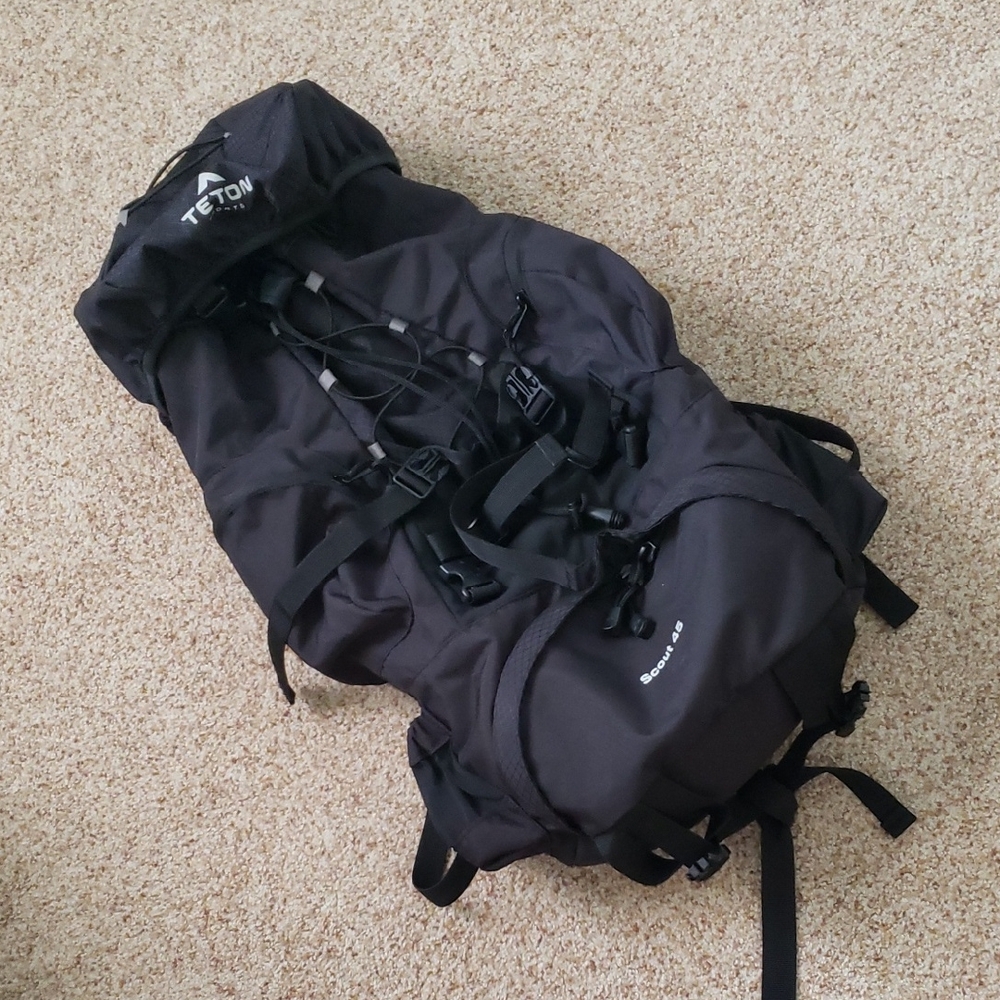 Black Backpack for Men